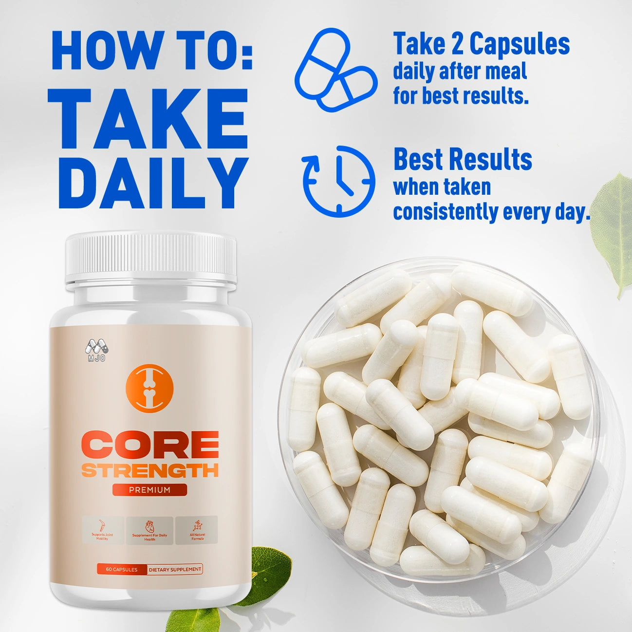 Core Strength Joint Capsules - 2 Pack