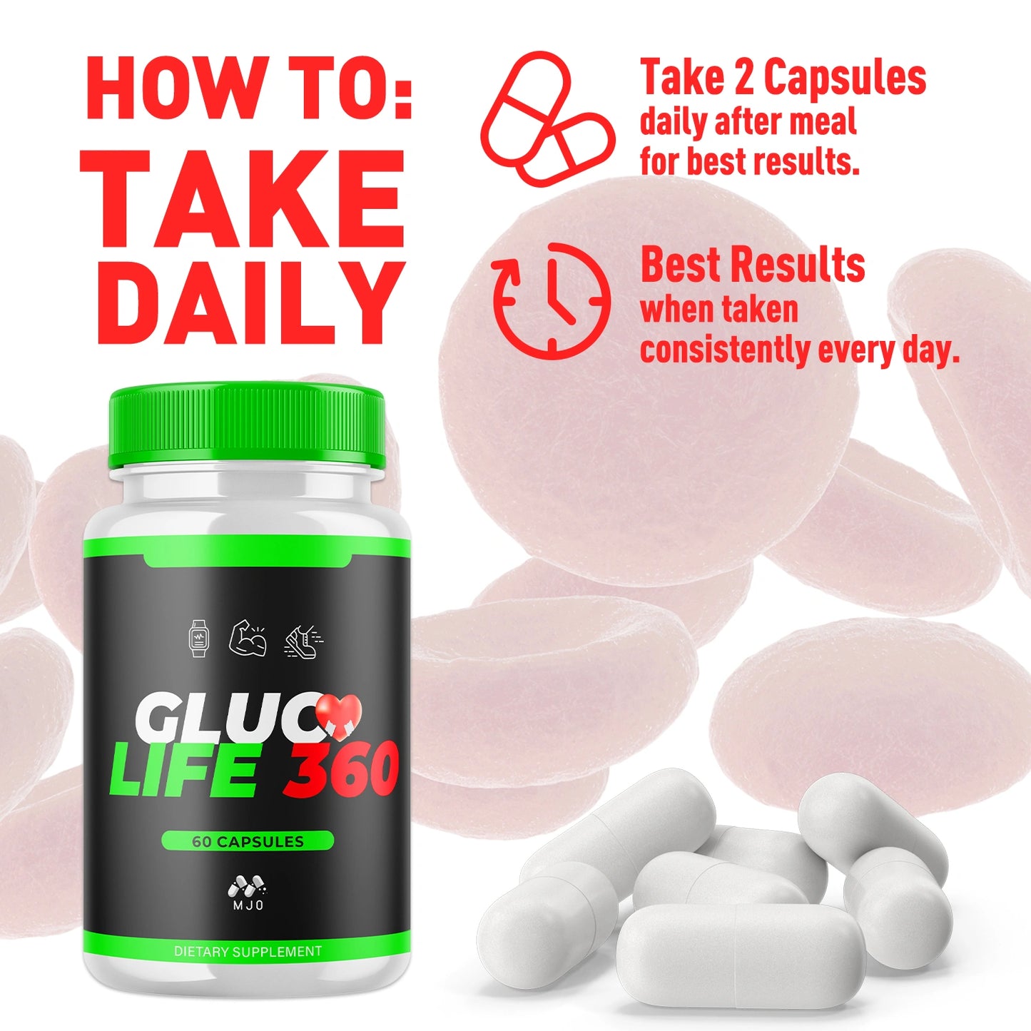 Gluco Life 360 Capsules