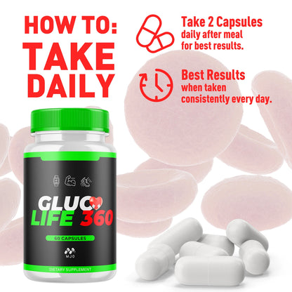 Gluco Life 360 Capsules