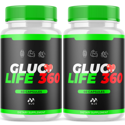 Gluco Life 360 Capsules - 2 Pack