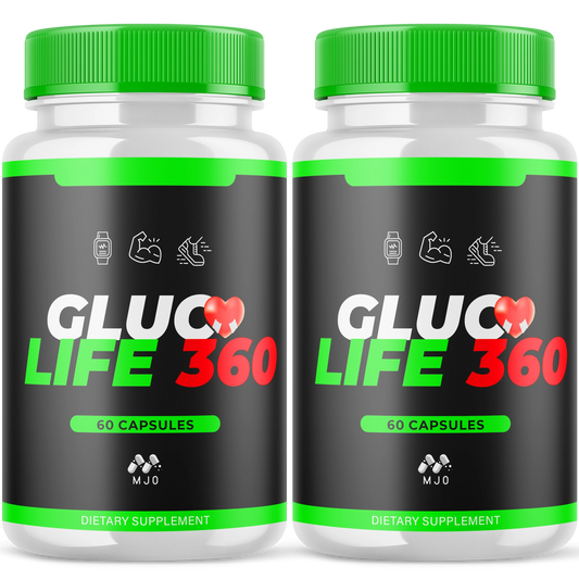 Gluco Life 360 Capsules - 2 Pack