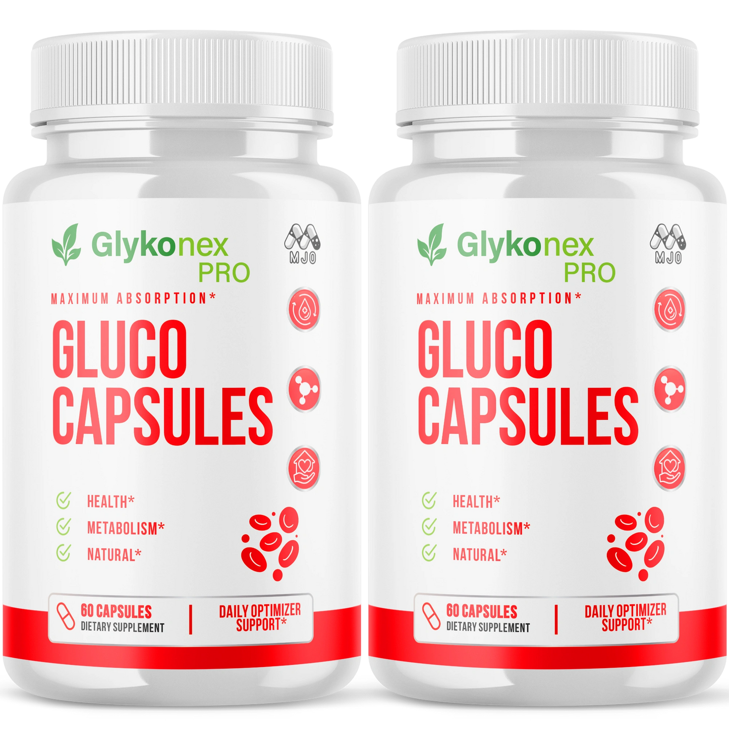 Glykonex Gluco Capsules - 2 Pack