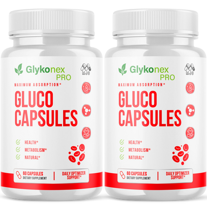 Glykonex Gluco Capsules - 2 Pack