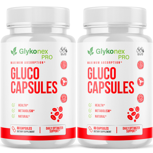 Glykonex Gluco Capsules - 2 Pack