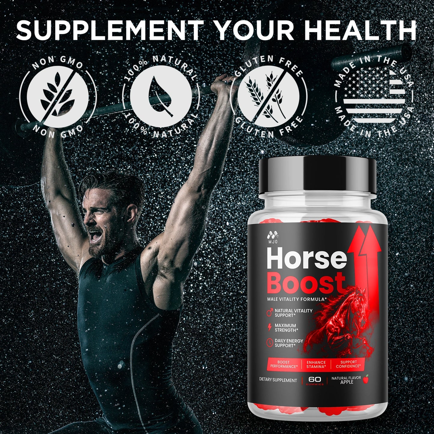 1-HorseBoost ACV MJO, 3-HorseBoost ACV MJO, 5-HorseBoost ACV MJO, 2-HorseBoost ACV MJO
