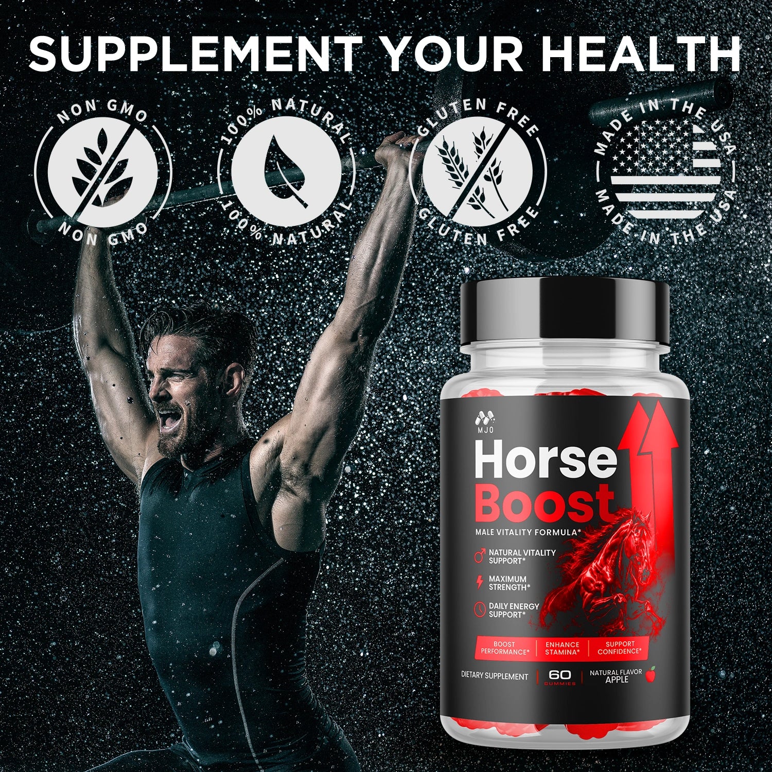 1-HorseBoost ACV MJO, 3-HorseBoost ACV MJO, 5-HorseBoost ACV MJO, 2-HorseBoost ACV MJO
