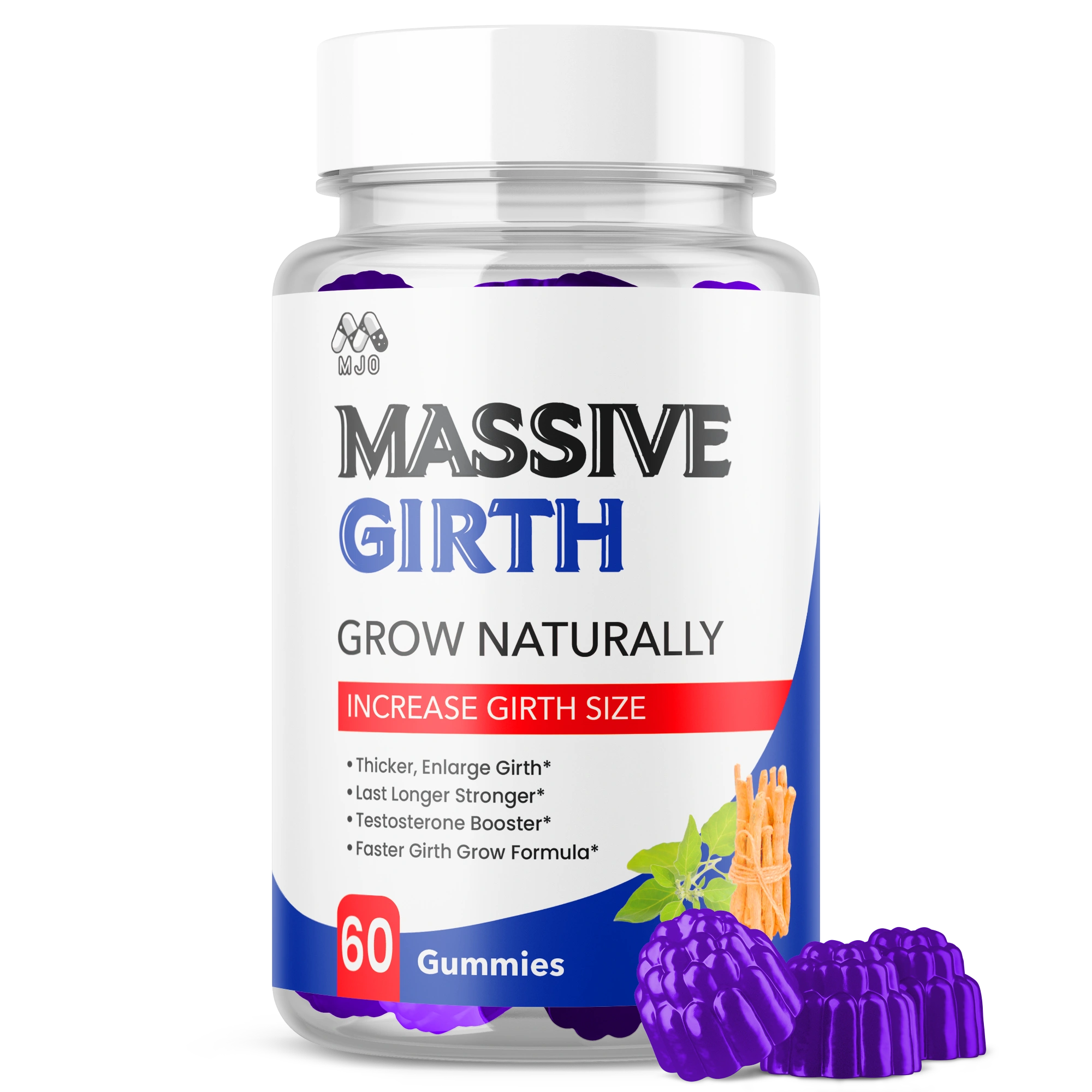 MASSIVE GIRTH (1) Massive Girth Gummies - Image 1