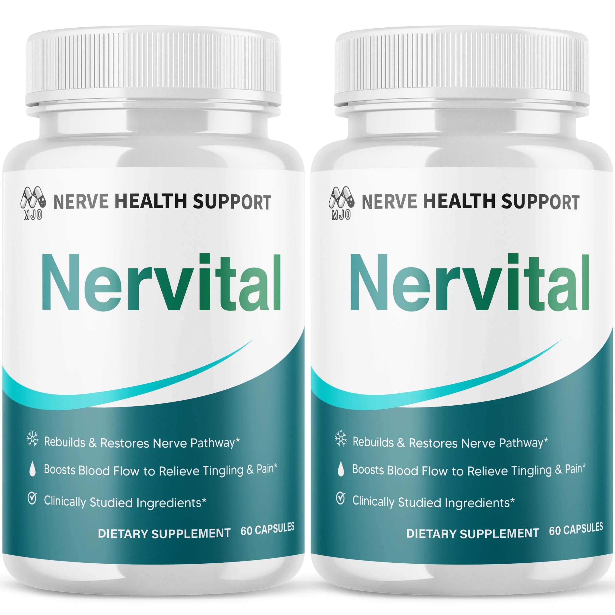 Nervital (3) Nervital Capsules - 2 Pack - Image 1